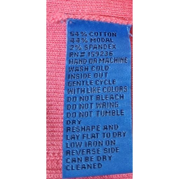 j McLaughlin womens large soft modal sweater coral pink lightweight - Picture 9 of 9